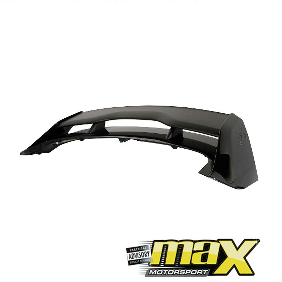 Ford Focus RS Style Gloss Black Plastic Roof Spoiler maxmotorsports