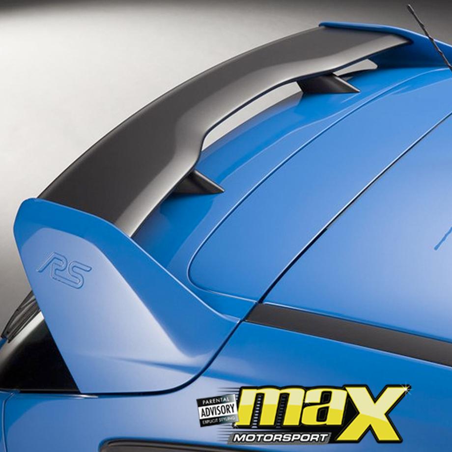 Ford Focus RS Style Plastic Unpainted Roof Spoiler maxmotorsports