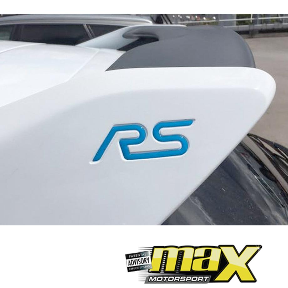 Ford Focus RS Style Plastic Unpainted Roof Spoiler maxmotorsports