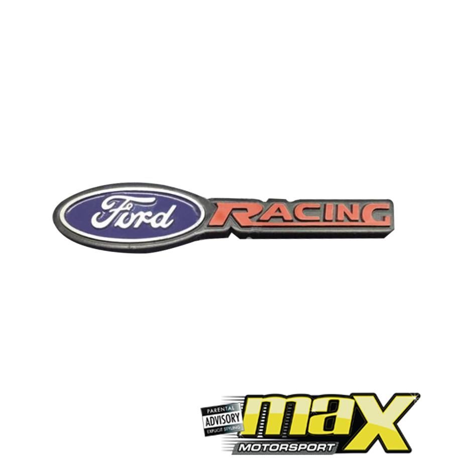 Ford Racing Badge maxmotorsports