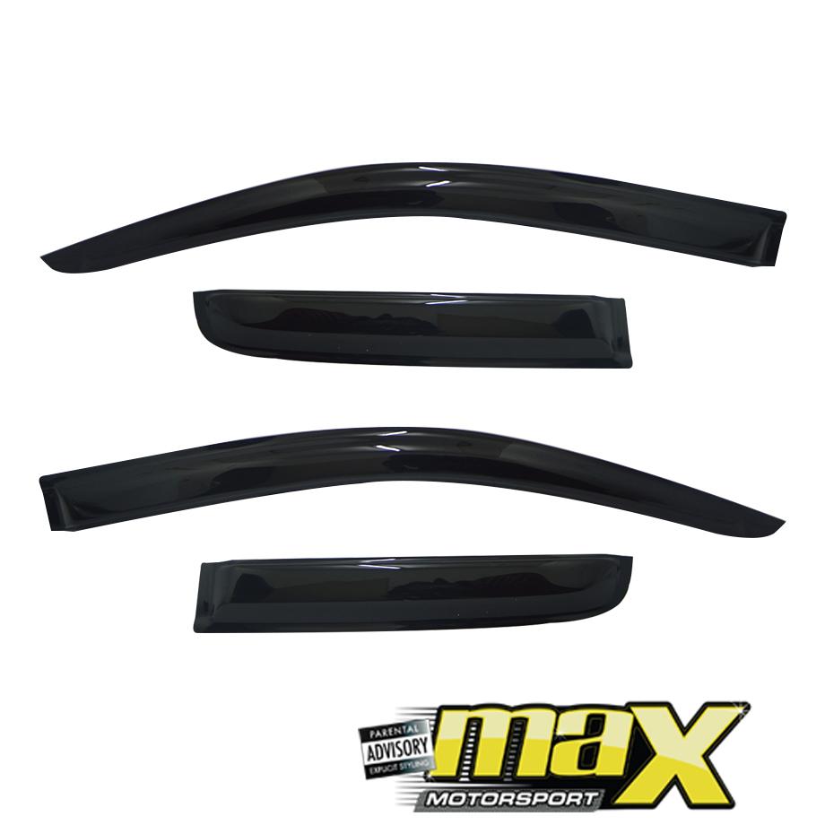 Ford Ranger T6/T7 (12-On) Xtra Cab Windshields (Black) maxmotorsports