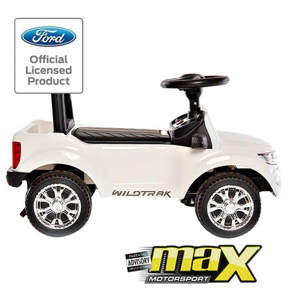 Ford Ranger T7 Kids Push Along Ride On Car With Push Bar maxmotorsports