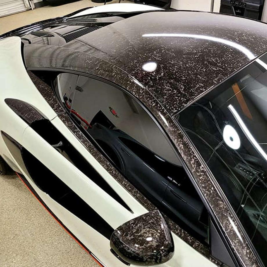 Forged Carbon Fibre Look Vinyl (1m x 1.5m) Max Motorsport