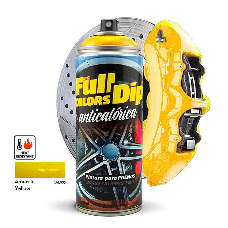 Full Dip High Heat Caliper Paint 400ml - Amarillo Yellow Full Dip Spray Paints