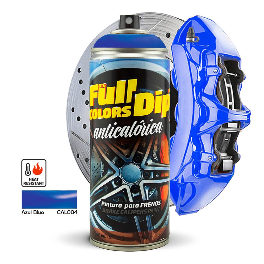 Full Dip High Heat Caliper Paint 400ml - Azul Blue Full Dip Spray Paints