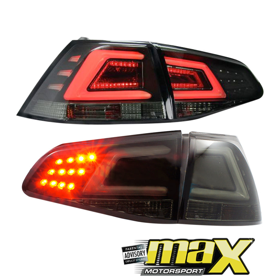 VW Golf 7 Smoked LED Bar Type Taillights