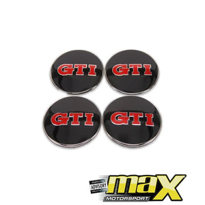 GTI 4 Piece Wheel Decal Sticker Kit maxmotorsports