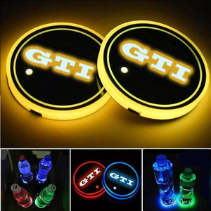 GTI LED Cup Holder Coaster - 7 Colours Max Motorsport