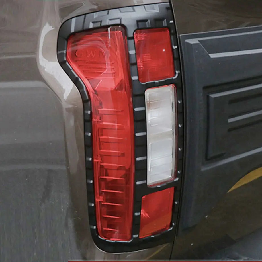 GWM P Series Commercial Matte Black Taillight Surrounds (2021-On) Max Motorsport