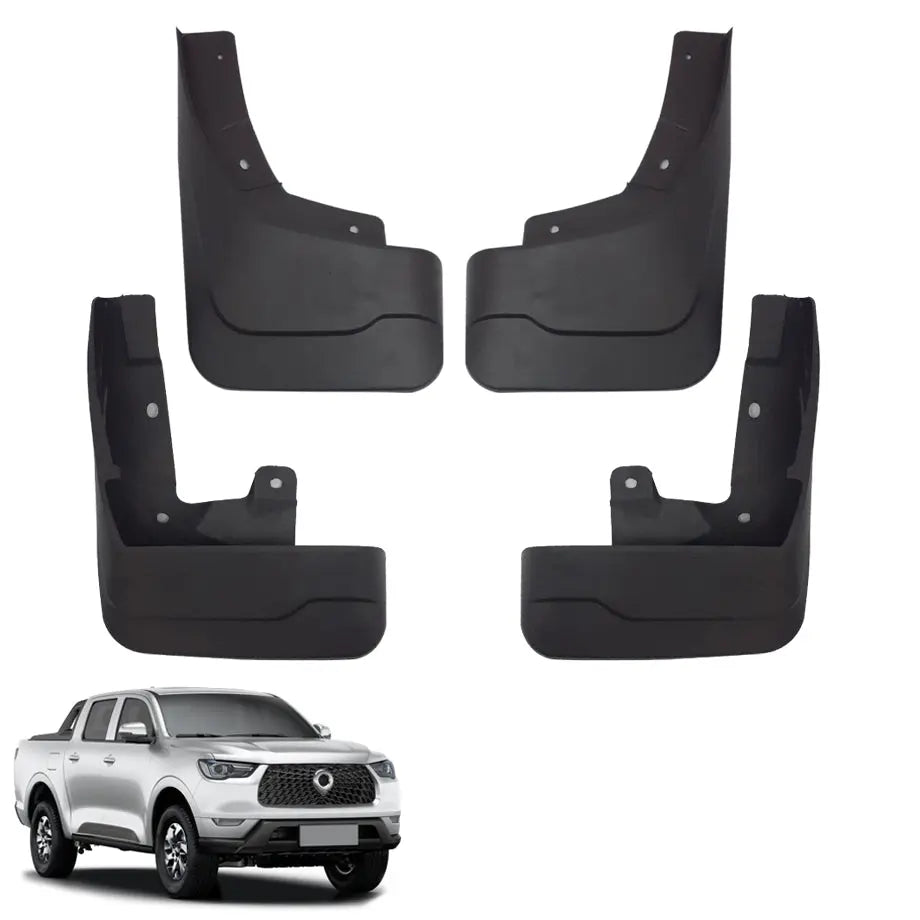 GWM P Series Commercial Plastic Mud Flaps (21-On) Max Motorsport