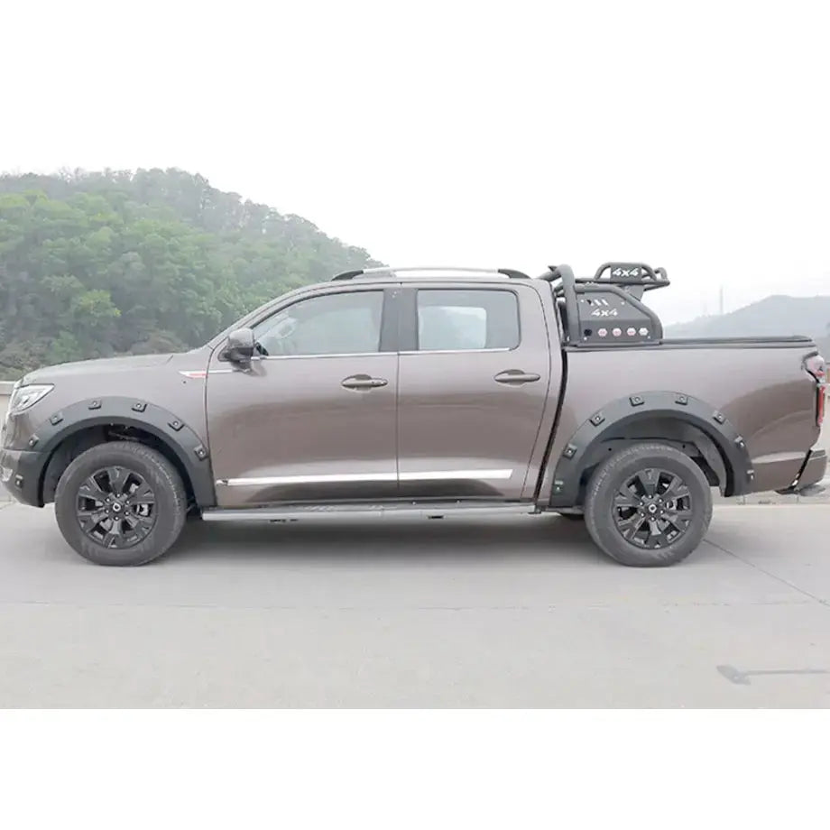 GWM P Series Matte Black Smooth Studded Plastic Wheel Arch Kit (21-On) Max Motorsport