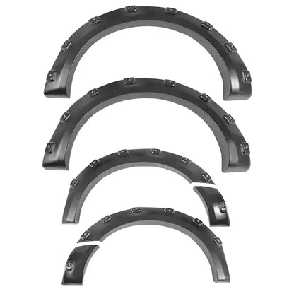 GWM P Series Matte Black Smooth Studded Plastic Wheel Arch Kit (21-On) Max Motorsport