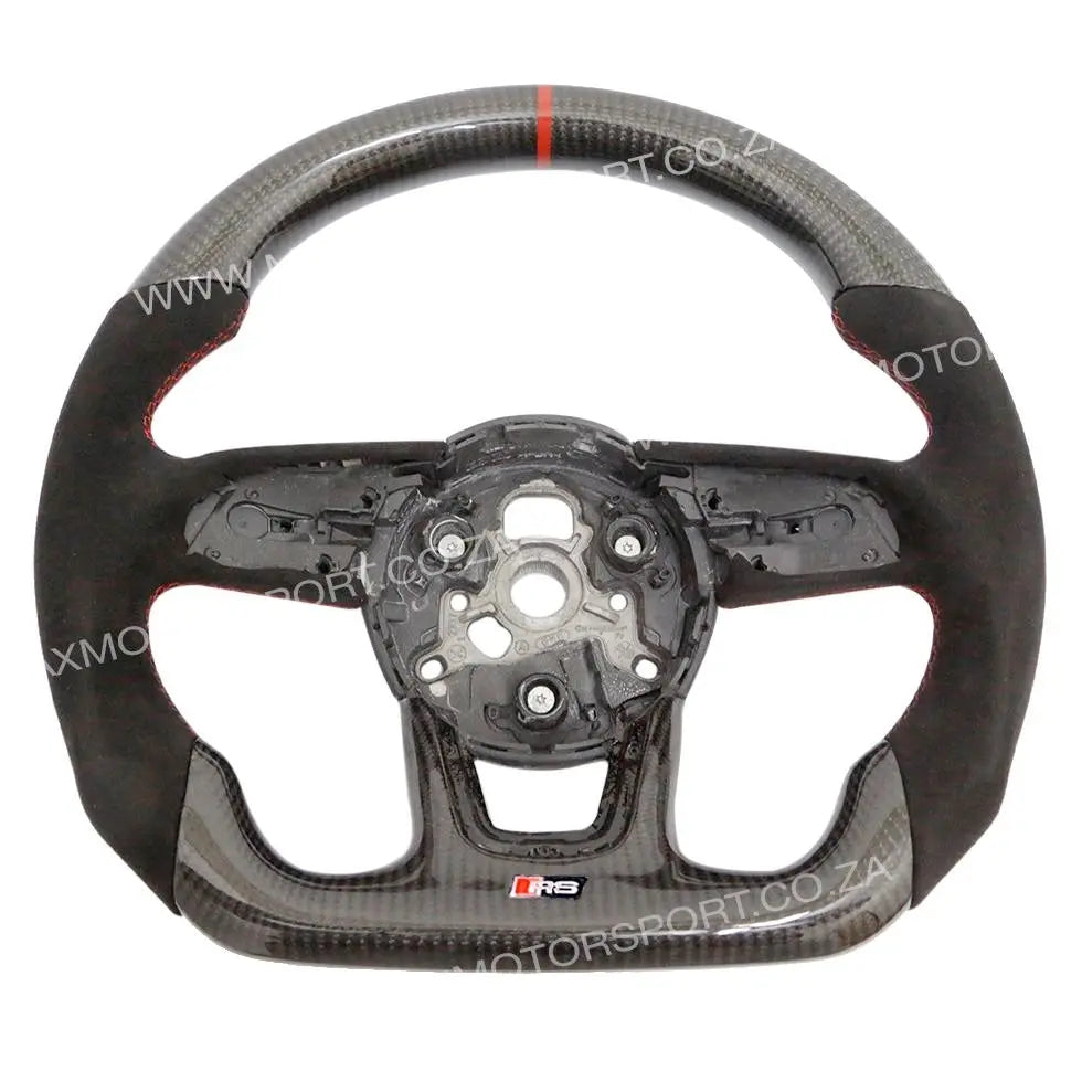 Genuine Carbon Fibre Steering Wheel Suitable For Audi A3 / A4 / A5 Max Motorsport