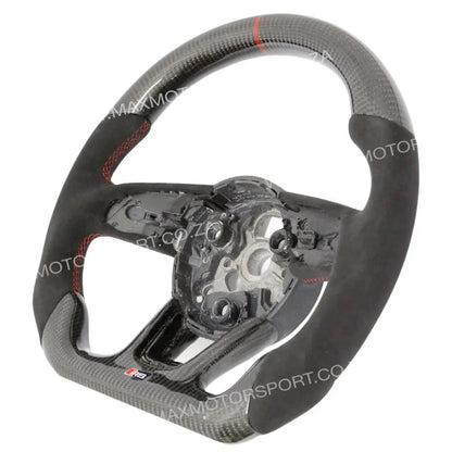 Genuine Carbon Fibre Steering Wheel Suitable For Audi A3 / A4 / A5 Max Motorsport