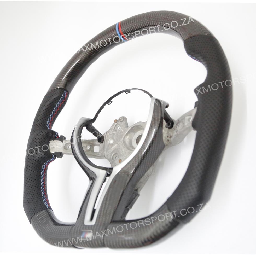 Genuine Carbon Fibre Steering Wheel Suitable For BM Max Motorsport