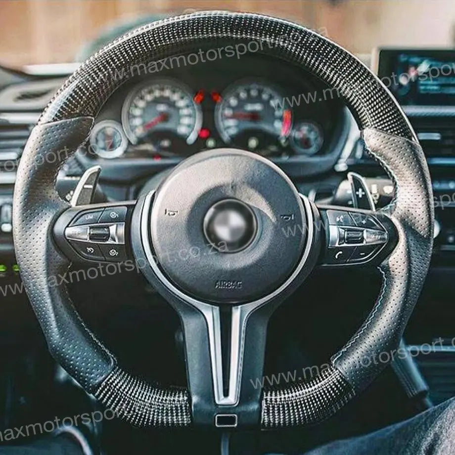 Genuine Carbon Fibre Steering Wheel Suitable For BM Max Motorsport
