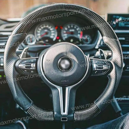 Genuine Carbon Fibre Steering Wheel Suitable For BM Max Motorsport