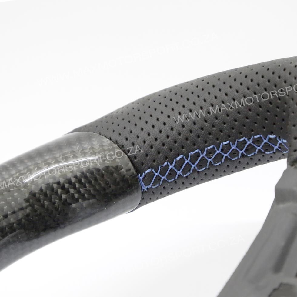 Genuine Carbon Fibre Steering Wheel Suitable For VW Golf 7 GTI / R Max Motorsport