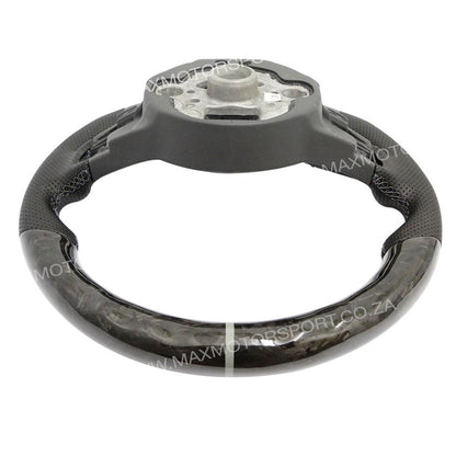 Genuine Forged Carbon Fibre Steering Wheel Suitable For VW Golf 7 GTI / R Max Motorsport