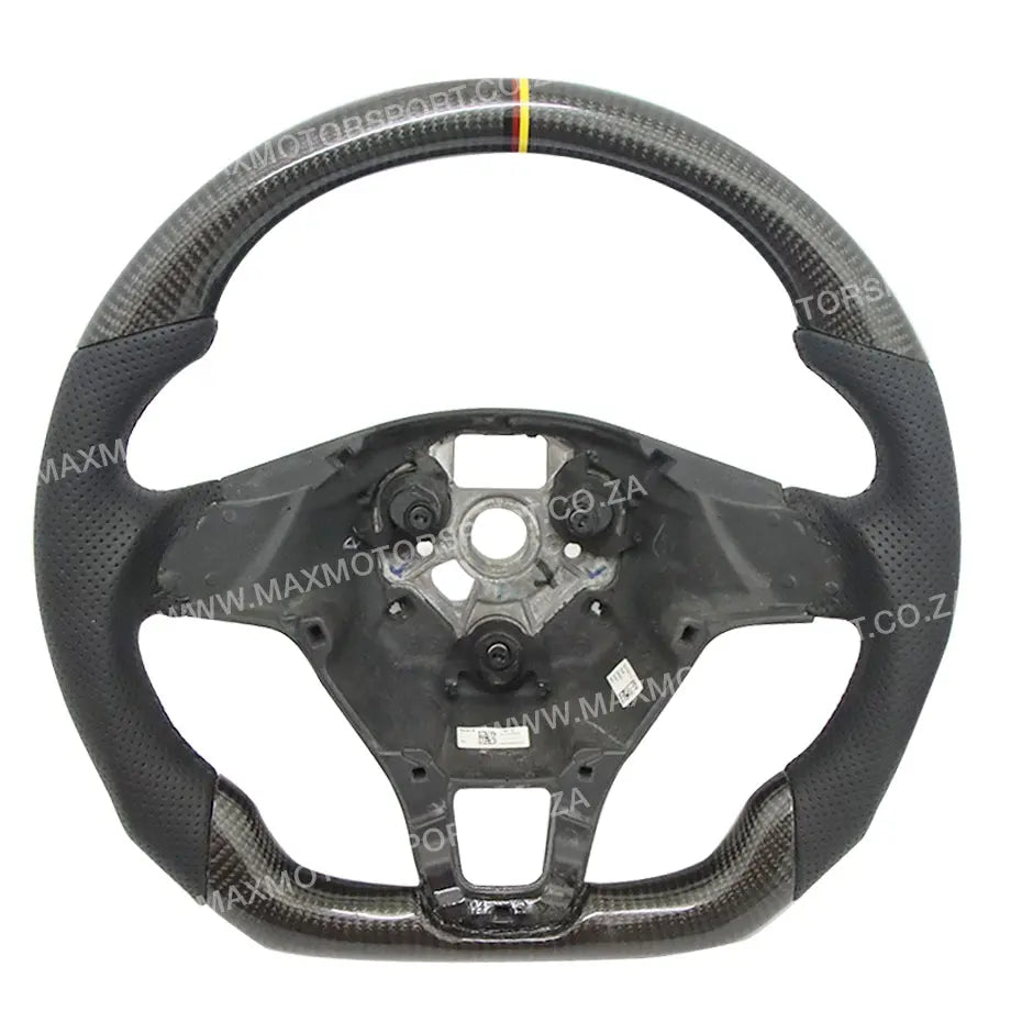 Genuine Forged Carbon Fibre Steering Wheel Suitable For VW Golf 7 GTI / R Max Motorsport
