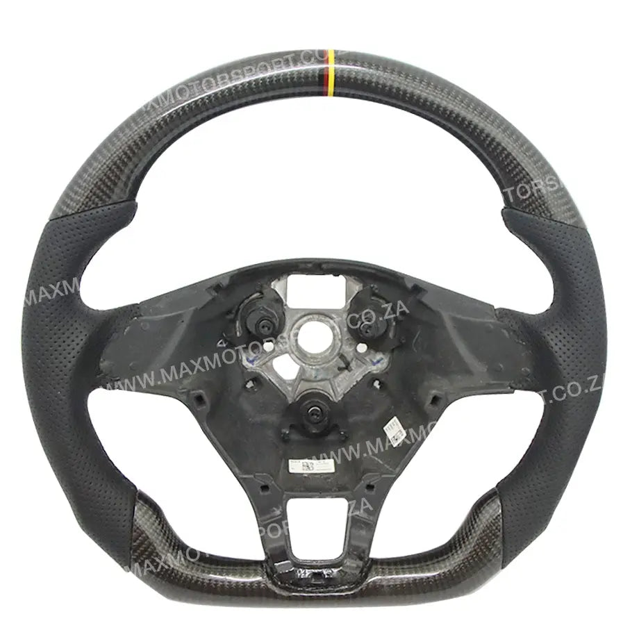 Genuine Carbon Fibre Steering Wheel Suitable For VW Polo 6C / Touran
