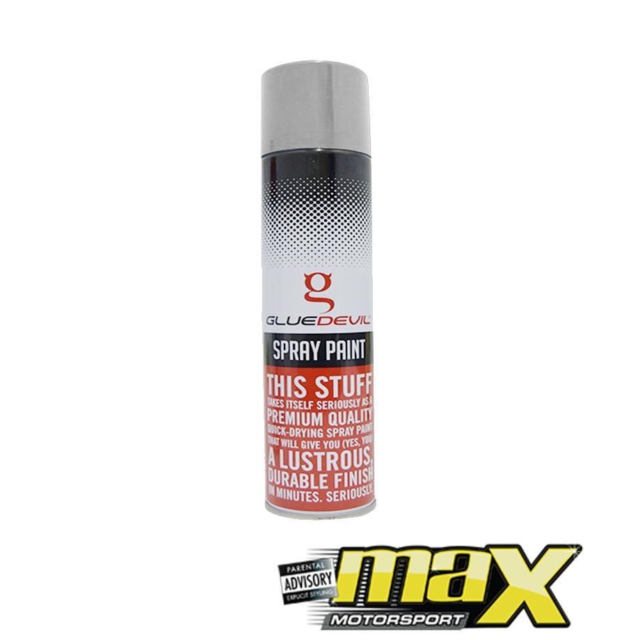 GlueDevil Caliper Spray Paint (Heat Resistant Silver) 300ml maxmotorsports