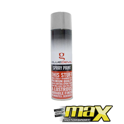 GlueDevil Caliper Spray Paint (Heat Resistant Silver) 300ml maxmotorsports