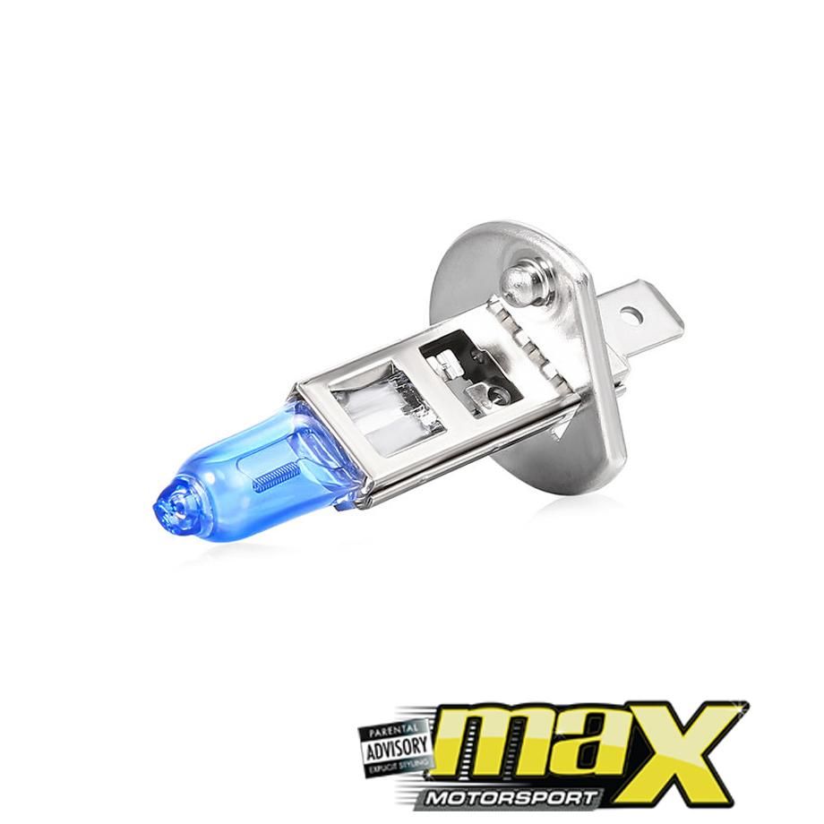 H1 Zone Twin Pack Super White Halogen Bulbs maxmotorsports