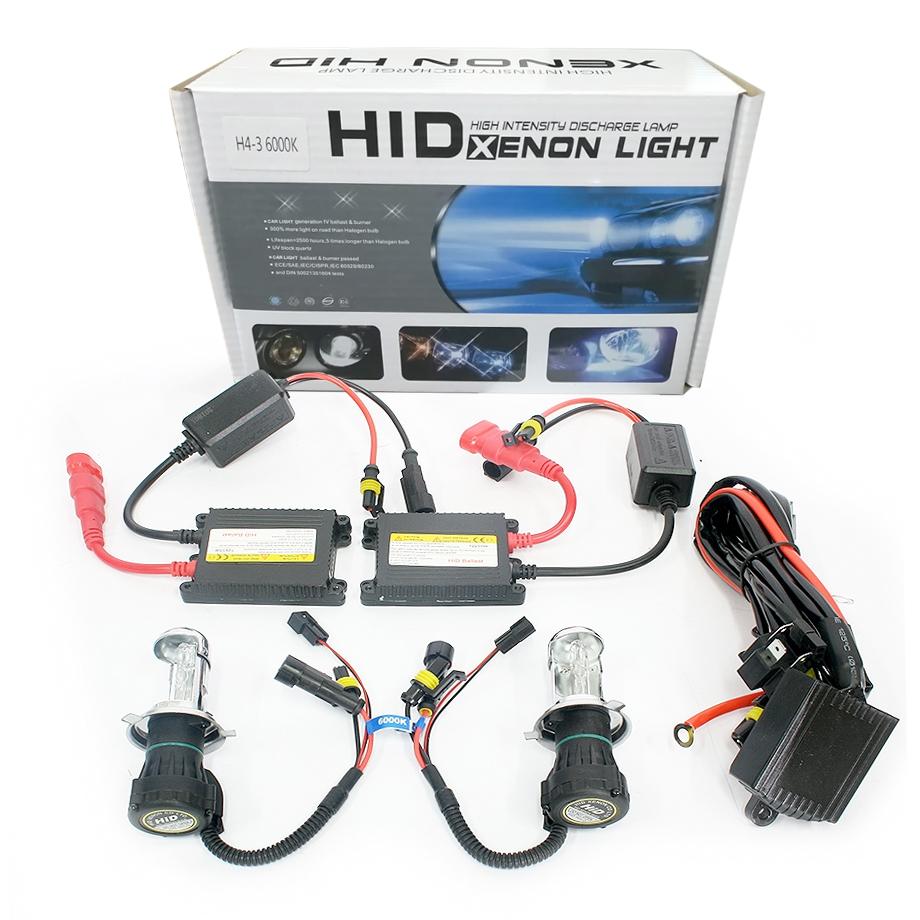H4 HID Xenon Super White Bulb Kit – Max Motorsport