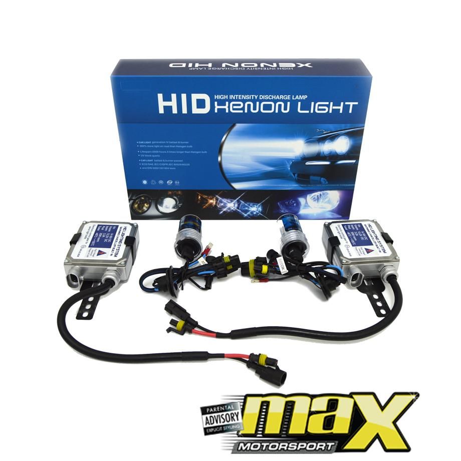 HID Super White Xenon Upgrade Kit - H3 Plug & Play maxmotorsports
