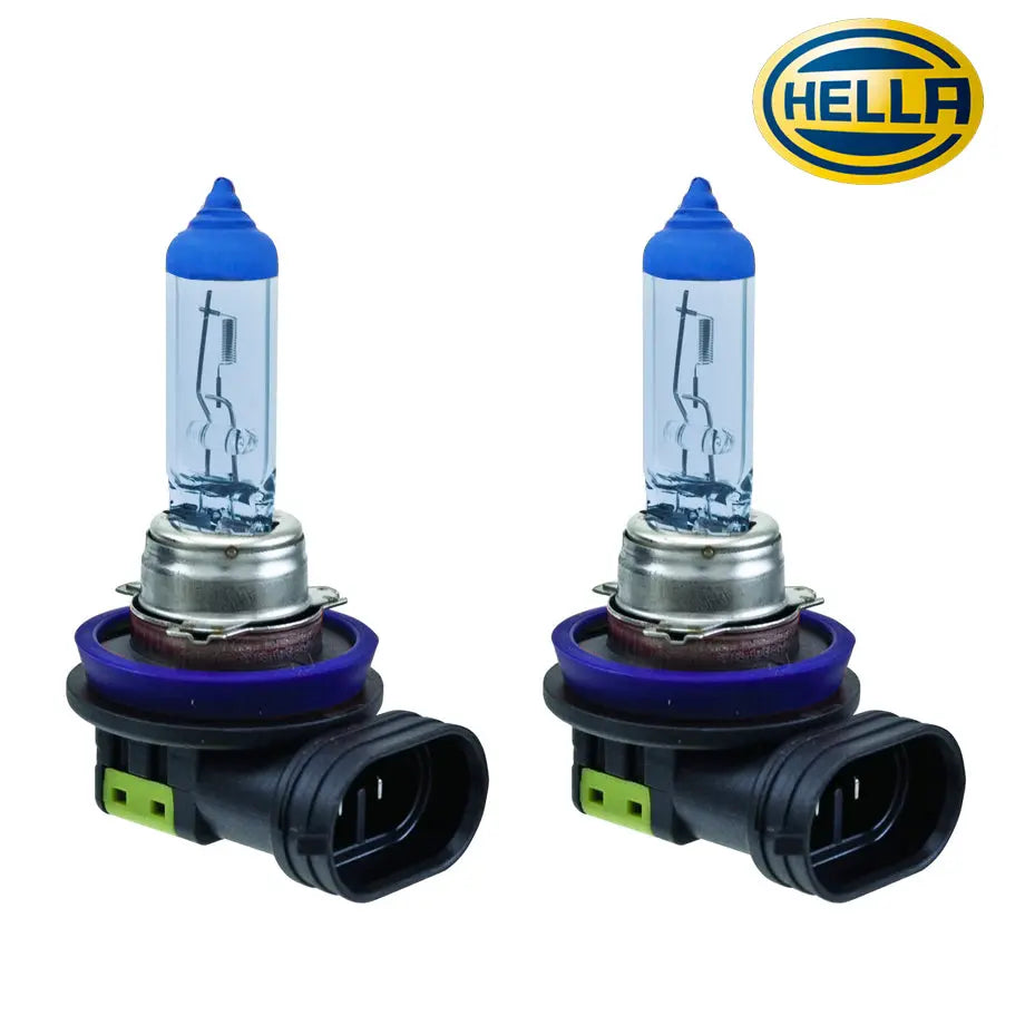 Hella H11 Xenon Blue 55w Bulbs Set Hella