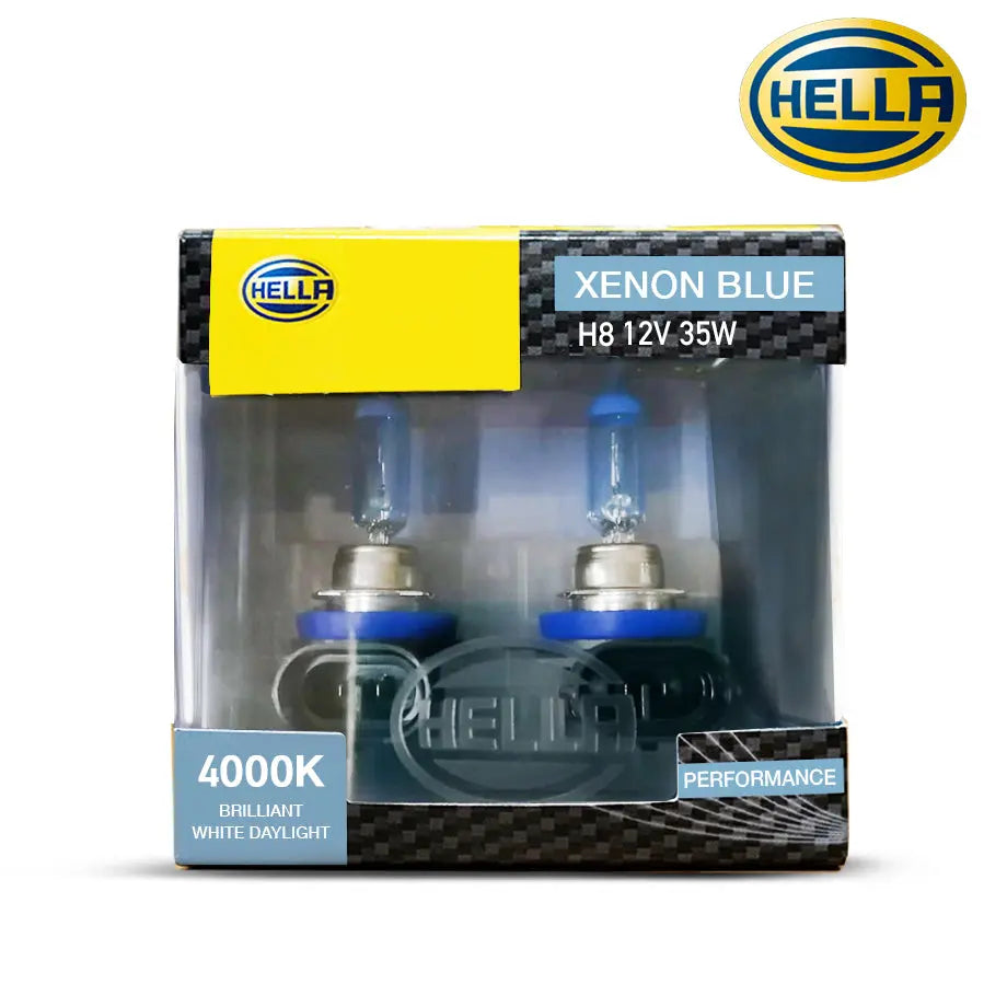 Hella H8 Xenon Blue 35W Bulb Set Hella