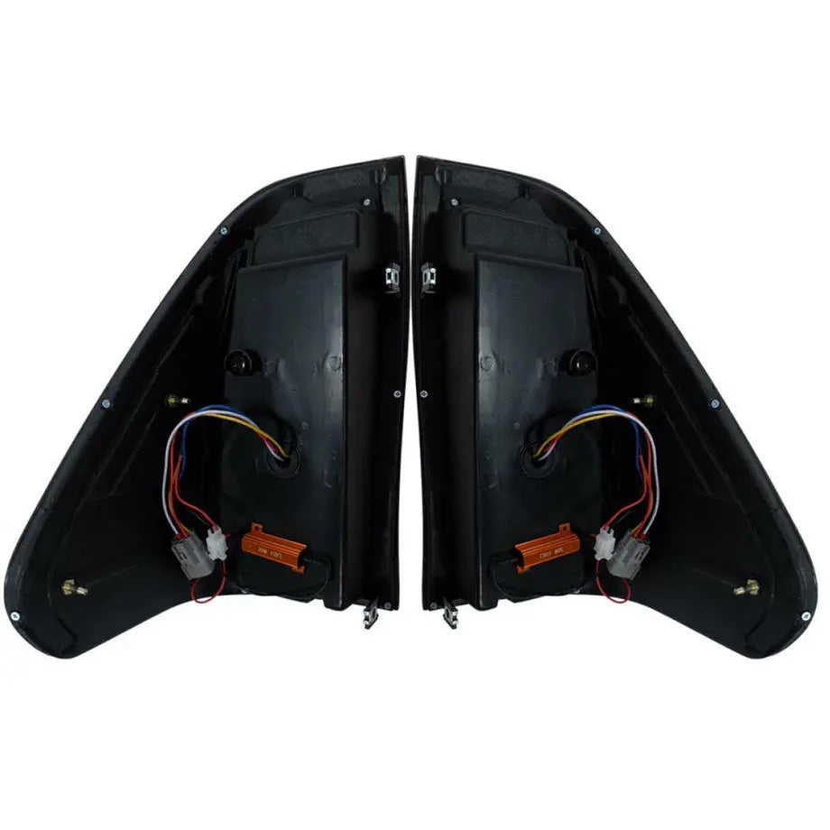 Hilux Revo Smoked Black LED DRL Headlights (16-21) Max Motorsport