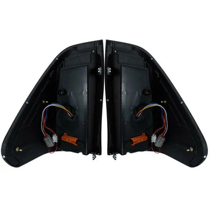 Hilux Revo Smoked Black LED DRL Headlights (16-21) Max Motorsport