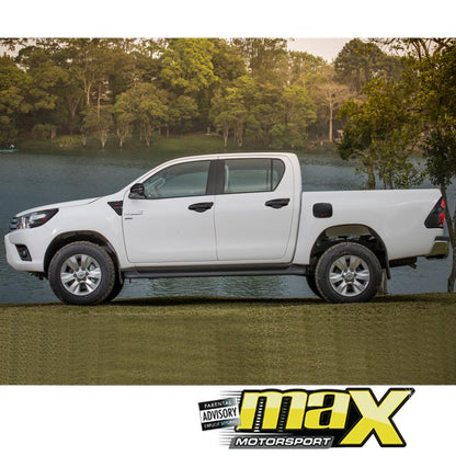 Hilux Revo (15-17) 25 Piece Matte Black Accessory Kit maxmotorsports