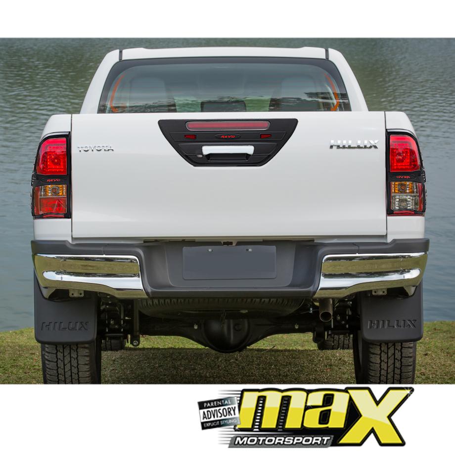 Hilux Revo (15-17) 25 Piece Matte Black Accessory Kit maxmotorsports