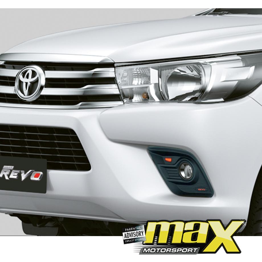 Hilux Revo (15-17) 25 Piece Matte Black Accessory Kit maxmotorsports