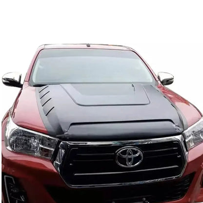 Hilux Revo (16-19) Unpainted Plastic Full Bonnet Scoop maxmotorsports
