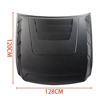 Hilux Revo (16-19) Unpainted Plastic Full Bonnet Scoop maxmotorsports