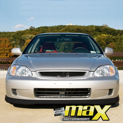 Honda Ballade/ Civic (96-98) Type-R Style Plastic Front Spoiler maxmotorsports