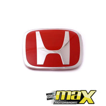 Load image into Gallery viewer, Honda Red Emblem Badge (Big) maxmotorsports
