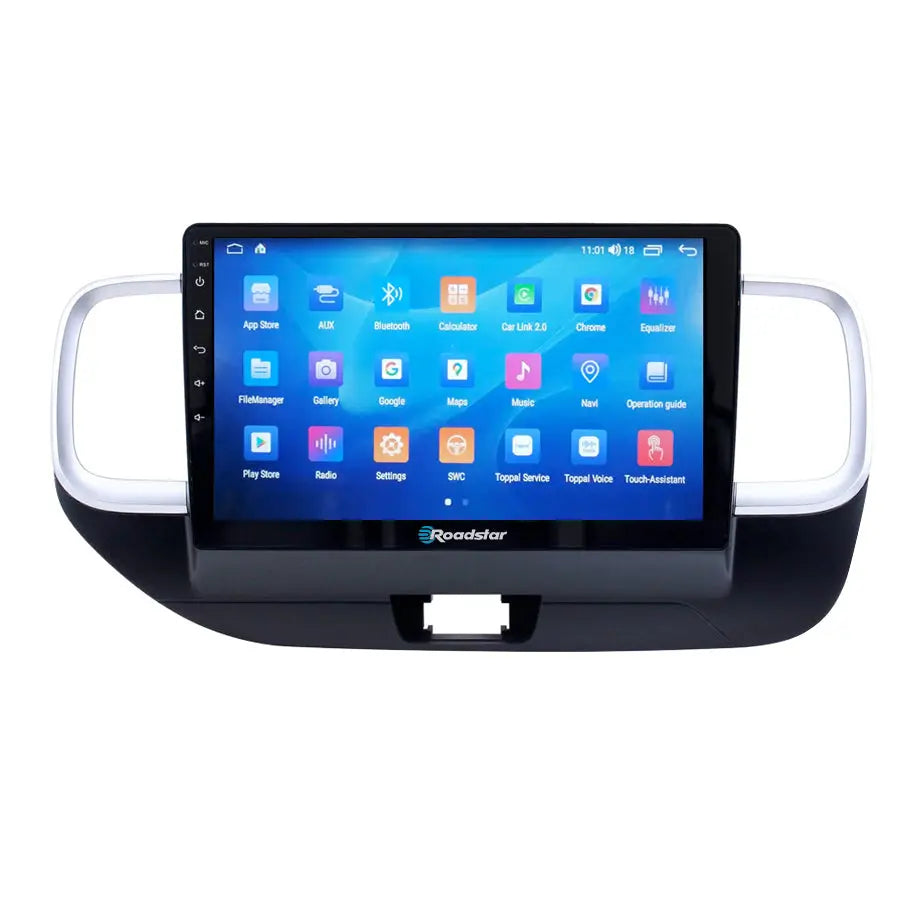 Hyundai Venue (19-On) - 10.1 Inch Roadstar Android Entertainment & GPS System With Voice Command Roadstar
