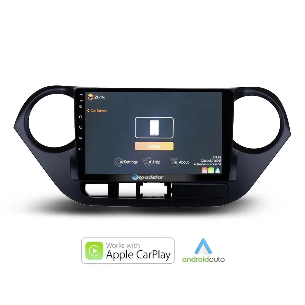 Hyundai i10 - 9 Inch Roadstar Android Entertainment & GPS System Max Motorsport