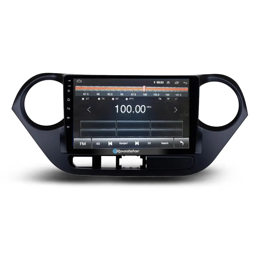 Hyundai i10 - 9 Inch Roadstar Android Entertainment & GPS System Max Motorsport
