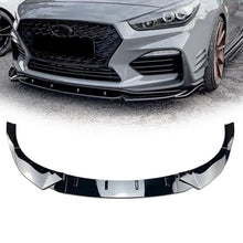 Load image into Gallery viewer, Hyundai i30 N-Series (20-On) 3-Piece Gloss Black Front Spoiler Max Motorsport
