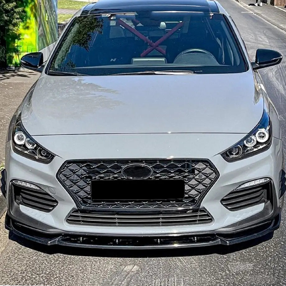 Hyundai i30 N-Series (20-On) 3-Piece Gloss Black Front Spoiler Max Motorsport