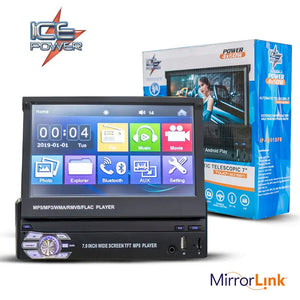Ice Power - 7" In-Dash MP5 Multimedia Player With Mirror Link Max Motorsport