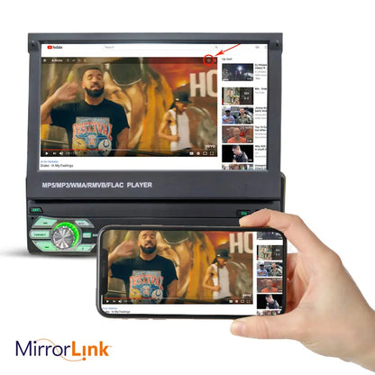 Ice Power - 7" In-Dash MP5 Multimedia Player With Mirror Link Max Motorsport