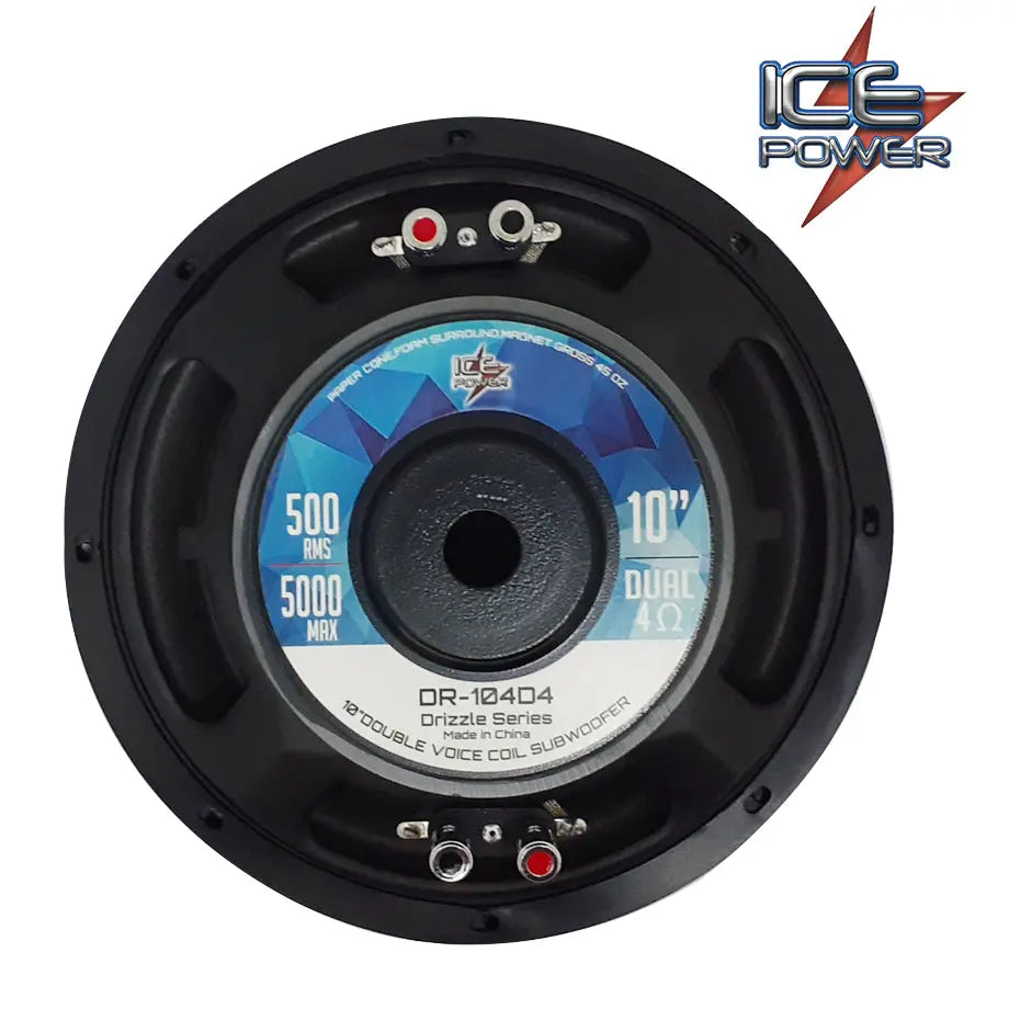 Ice Power Drizzle Series 10 Inch Slim Subwoofer (5000W) Ice Power