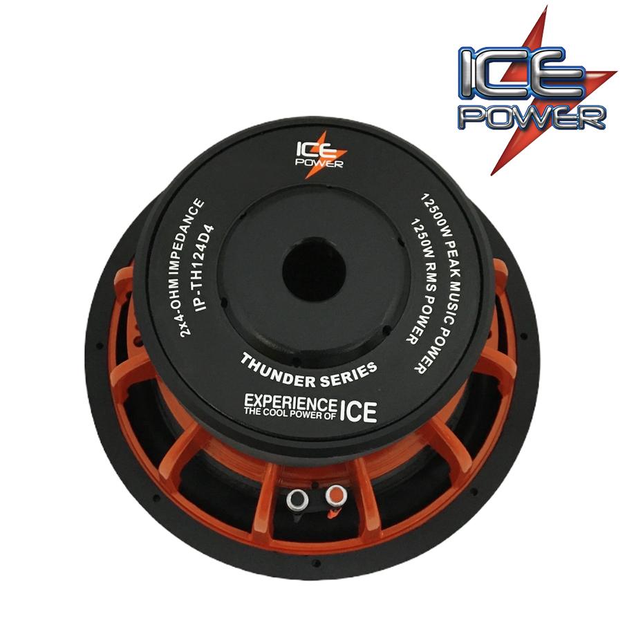 Ice Power IP-TH124D4 12 Thunder Series DVC D4 Subwoofer (12500W) Max Motorsport